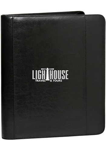 Deluxe 3-Ring Zippered Portfolios