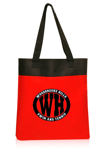Two Tone Deluxe Tote Bags