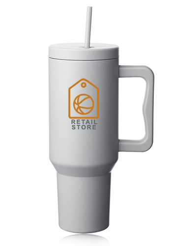 Madison 40 oz Tumbler with Handle and Straw Lid