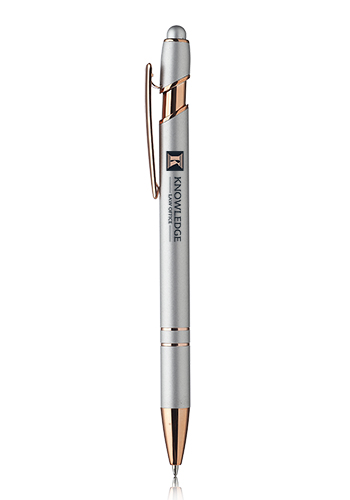 Majesty Stylus Pen with Rose Gold Trim