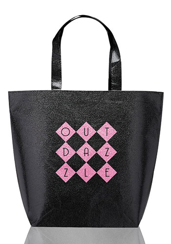 New Castle Non-woven Metallic Tote Bags