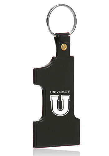 Number 1 Soft Keychains