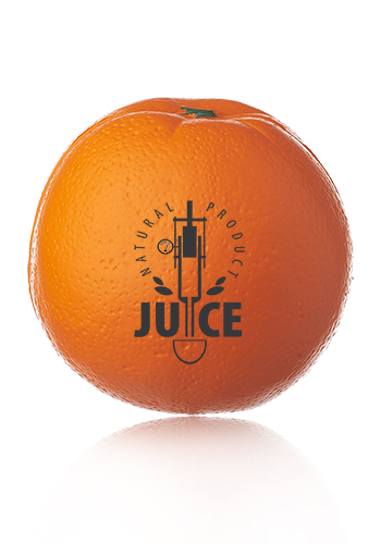 Orange Shaped Stress Balls