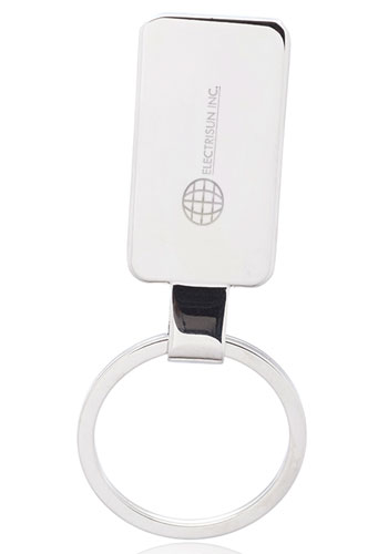 Reflection Flat Metal Keychains