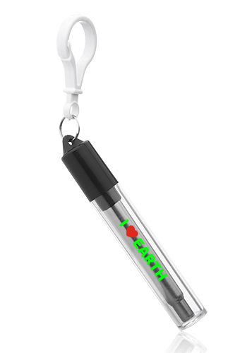 Retractable Metal Straw with Case and Brush