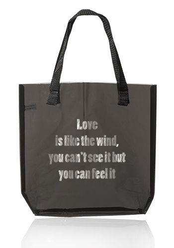 Savanna Clear Plastic Tote Bags