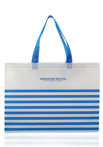 Seaside Striped Tote Bags