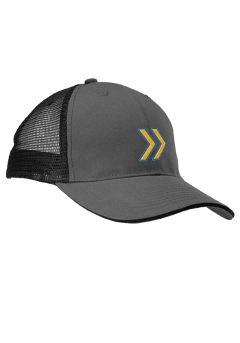 Seneca Two Tone Structured Mesh Trucker Hats