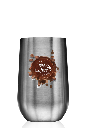14 oz. Stainless Steel Mugs with Side Lock Lid