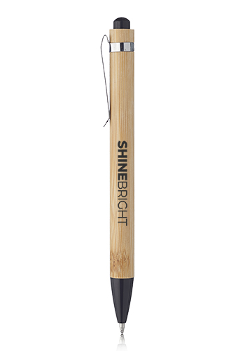 Wheat Straw Ball Point Pens with Bamboo Barrel