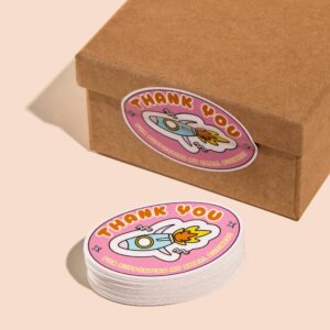 Oval Stickers