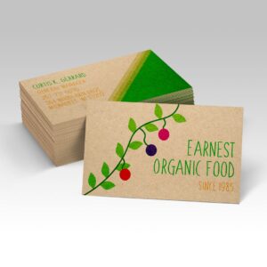 Brown Kraft Announcement Cards