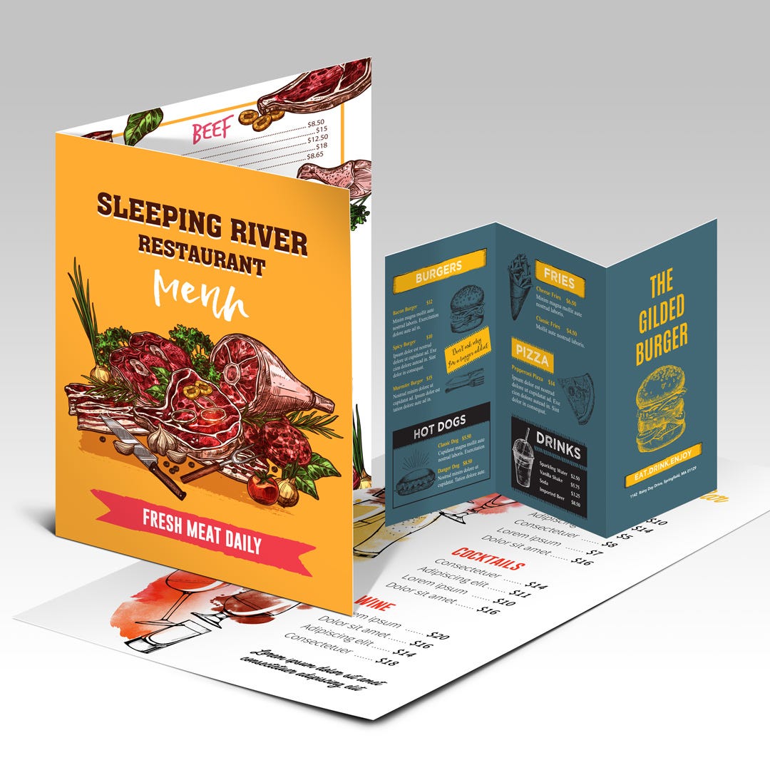 Waterproof Menus - Image 2