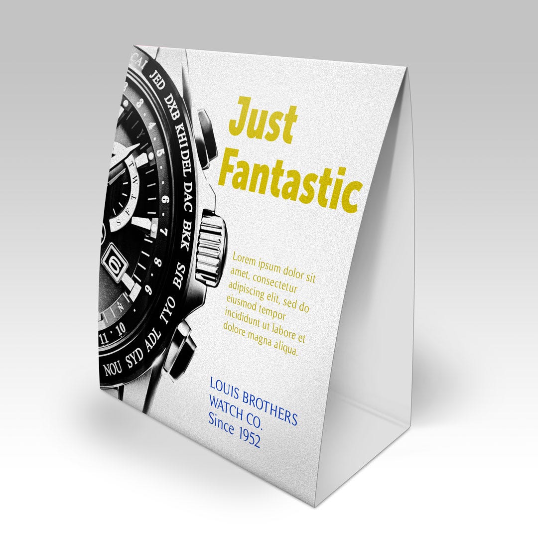 Pearl Table Tents - Image 2